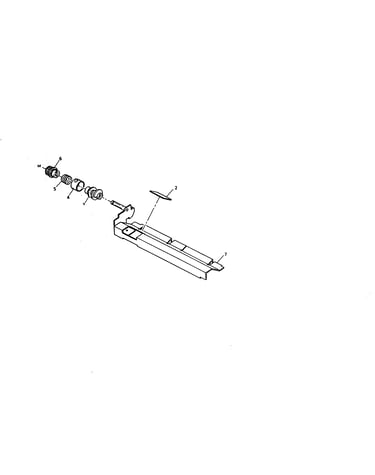 Paper guide/clutch assembly