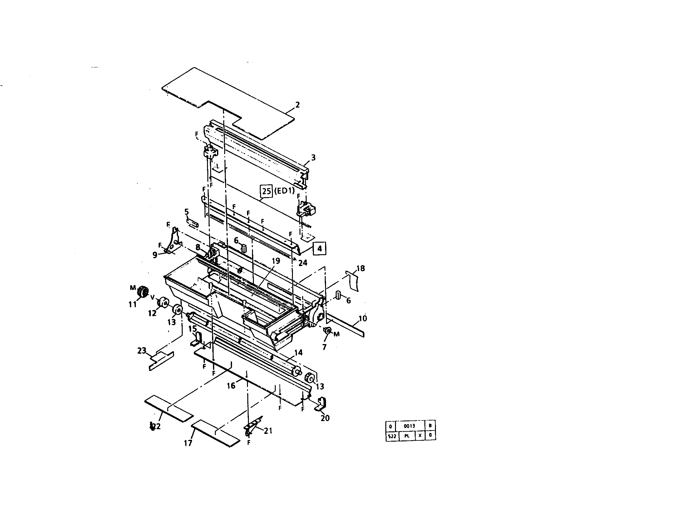 Cleaner/charge corotron assembly