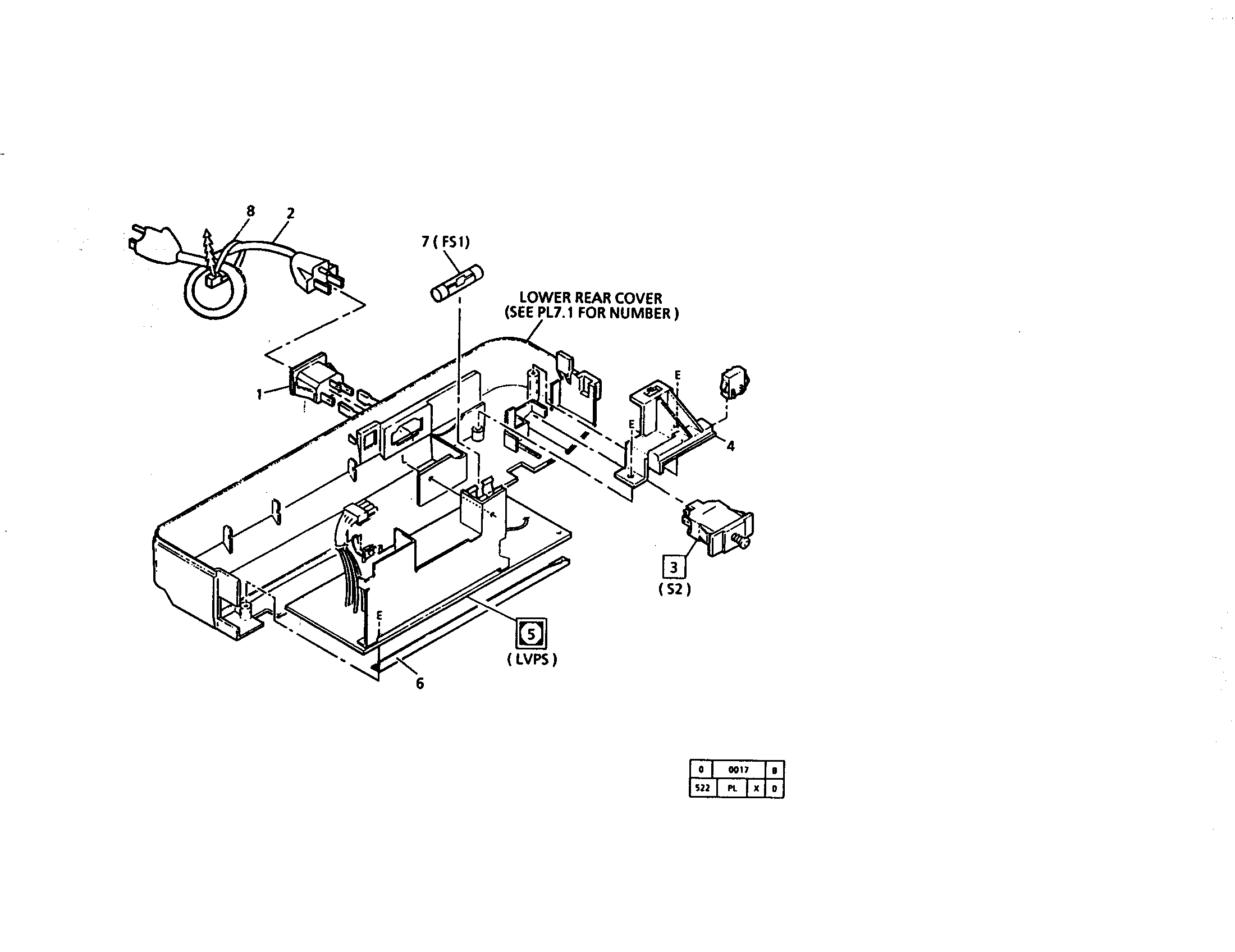 Lvps, interlock switch