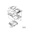 Xerox 5220 platen and top covers diagram