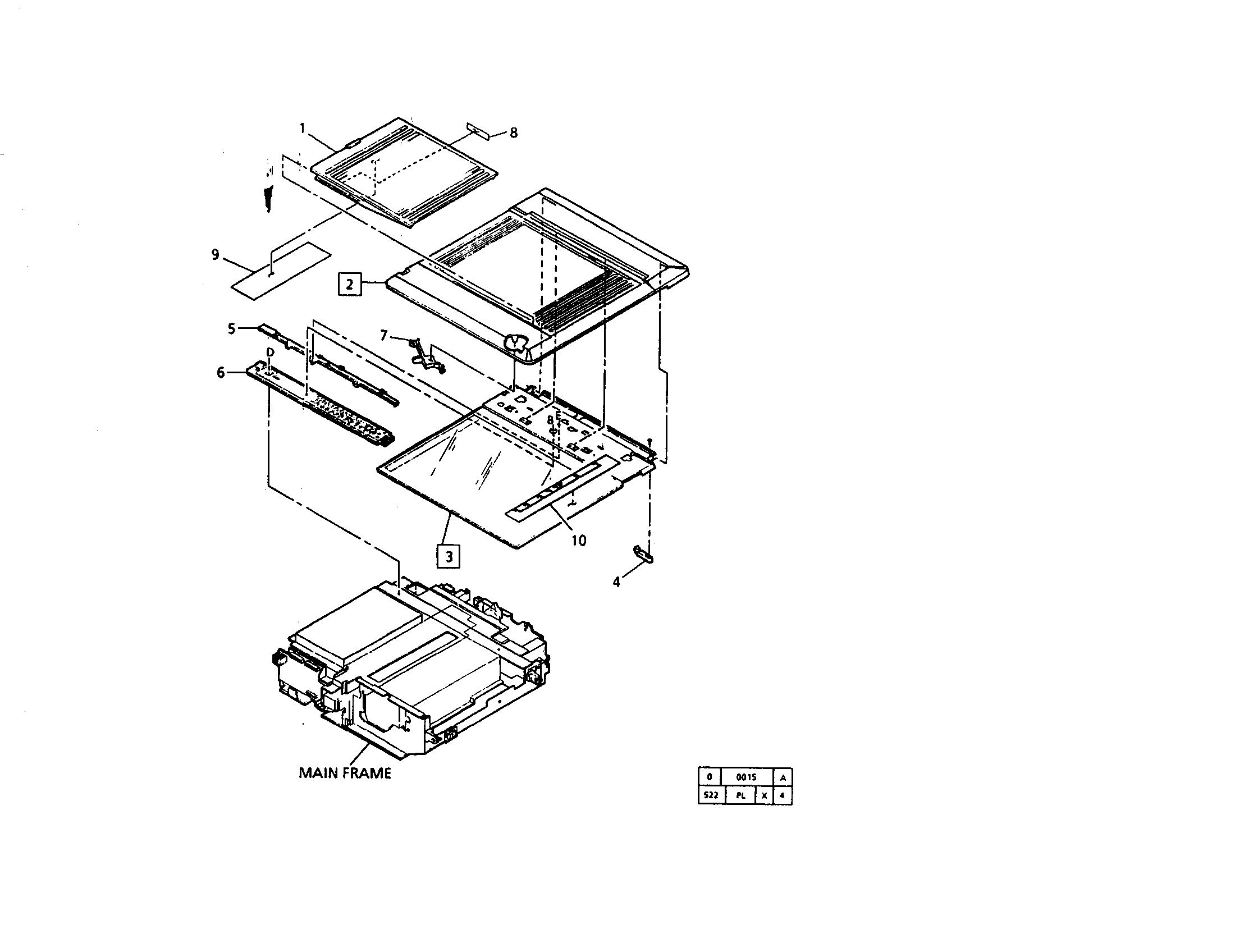 Platen and top covers