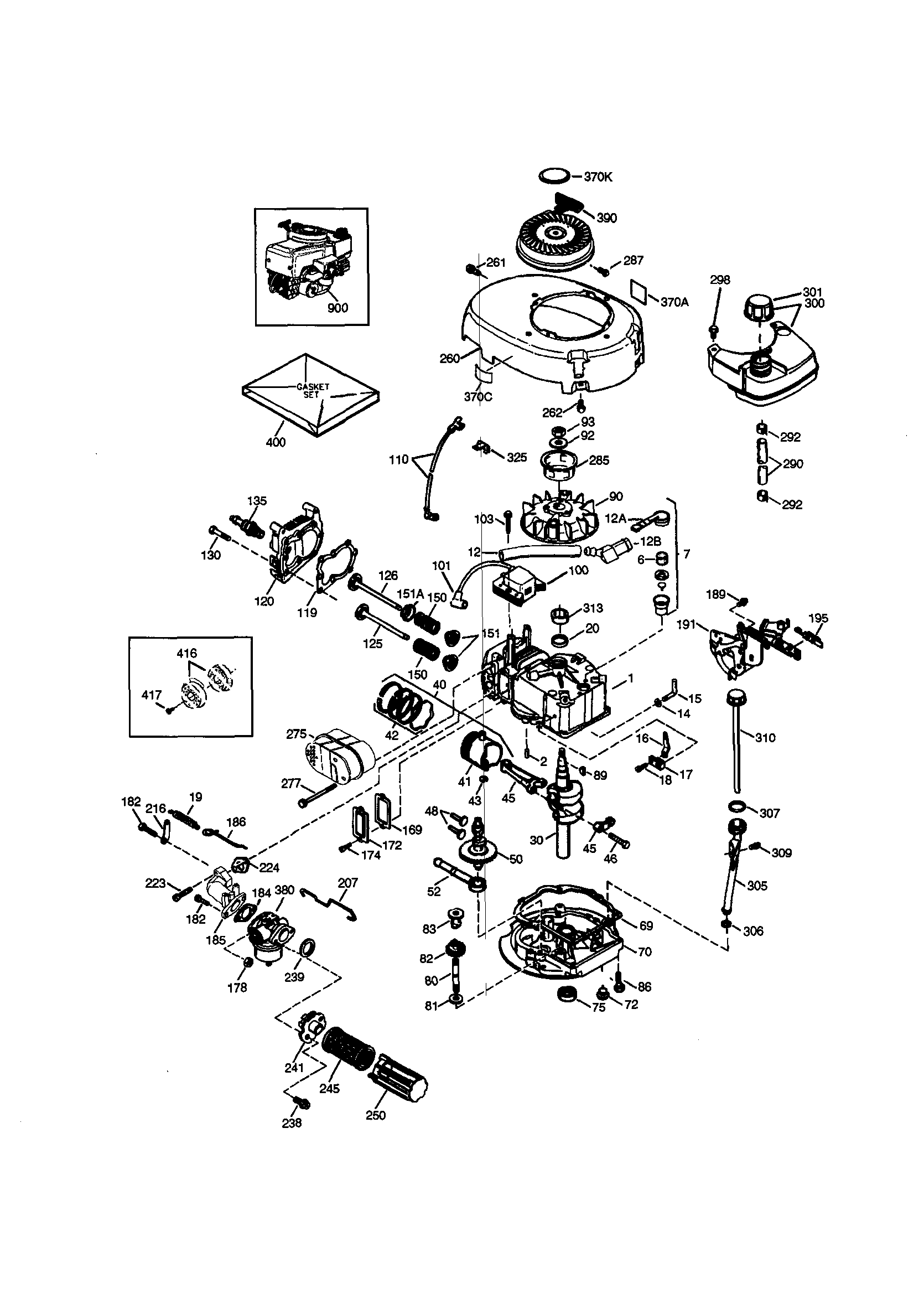 Craftsman 4-cycle engine