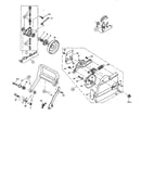 Oil pump, clutch, chain brake