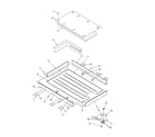 Amana CAK2H30W1-P113159NW heater box assembly diagram