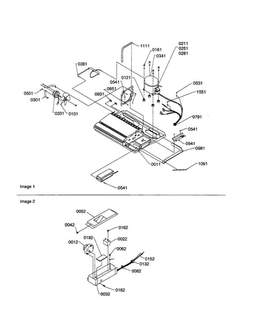 Machine compartment/muffler/h.v.box
