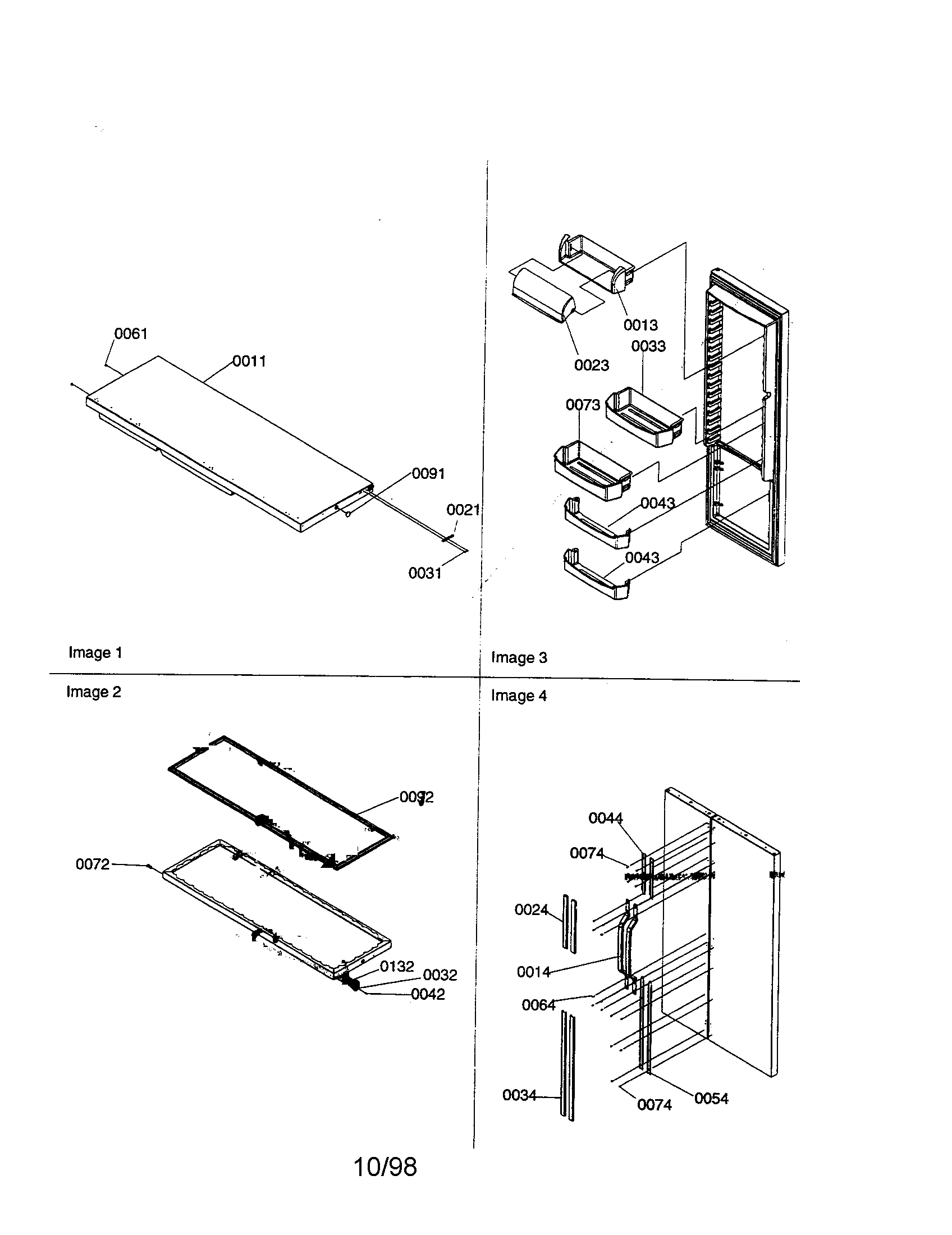 REFRIGERATOR DOOR/DOOR TRIM/HANDLES