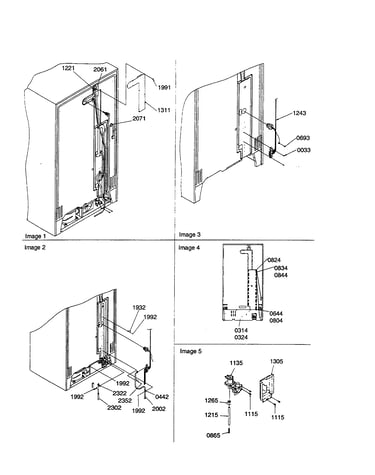 Cabinet back