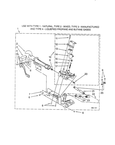 3402844-burner assembly