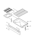 Drawer and broiler