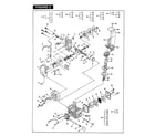McCulloch MAC3214 11-600032-25 powerhead assembly diagram