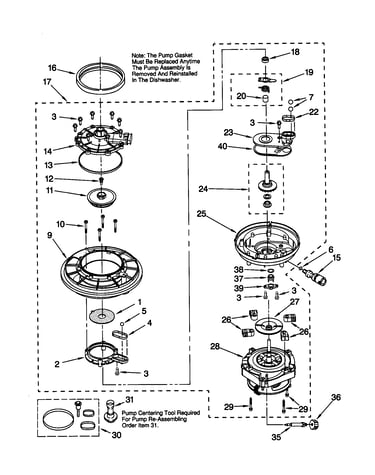 Pump and motor