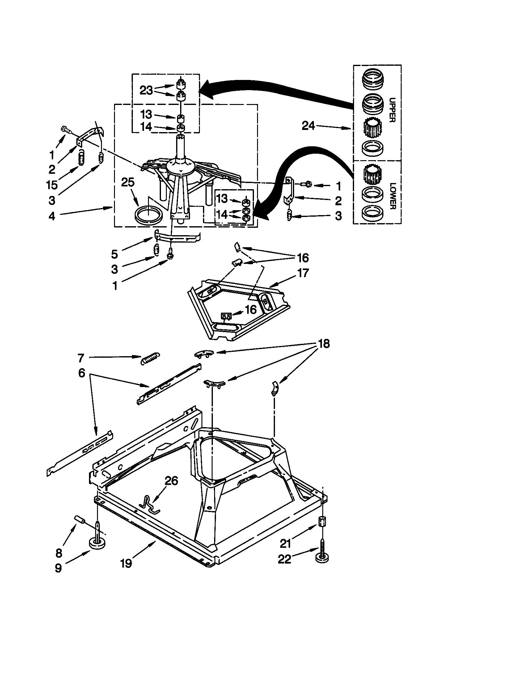 Machine base
