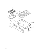 Drawer and broiler