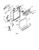 Frame and console