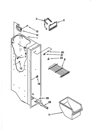 Freezer liner