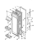 Refrigerator door