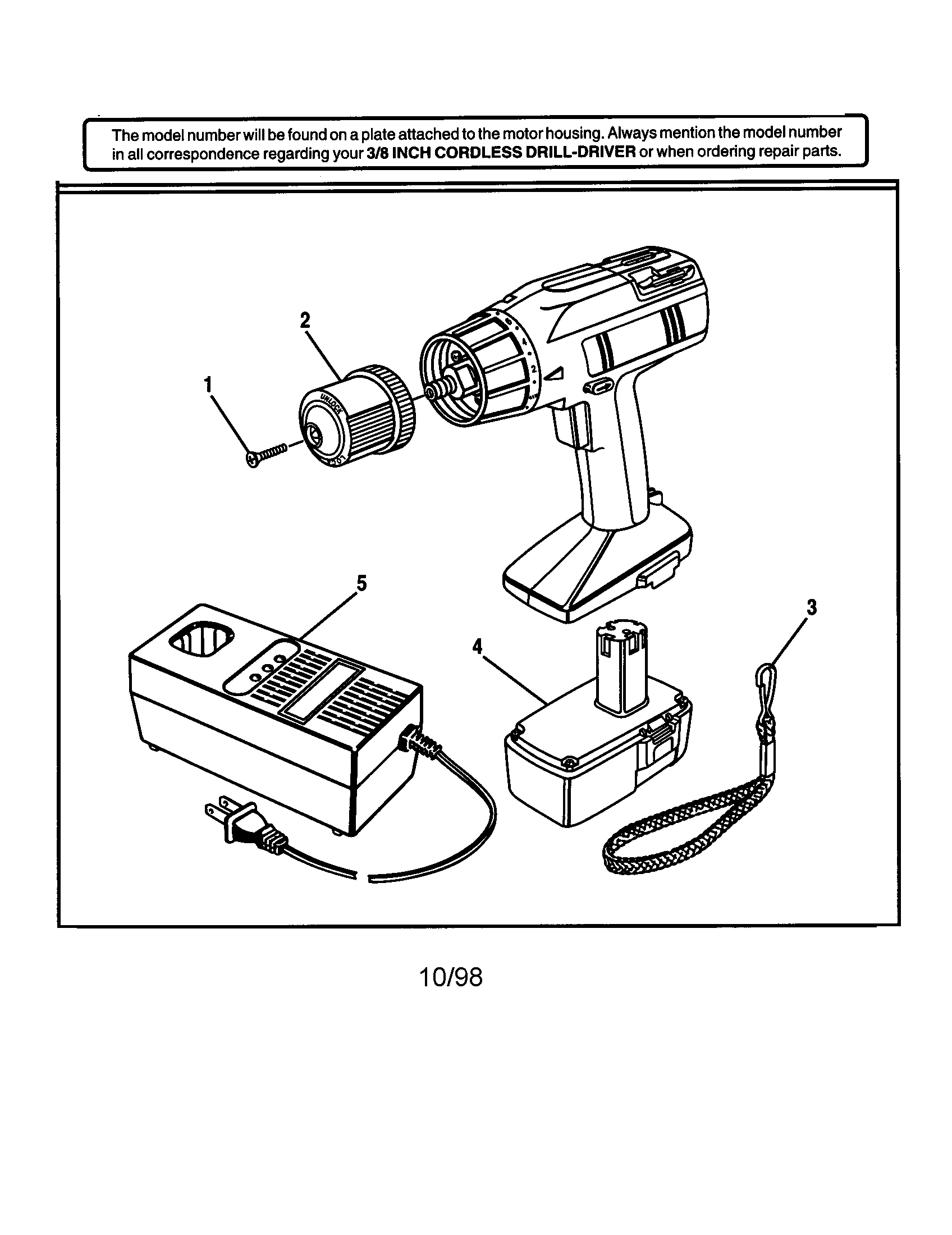 3/8" cordless drill-driver