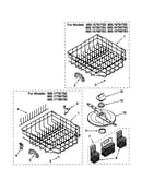 Lower dishrack