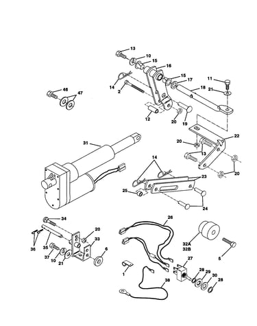 Gear drive, vertical engine