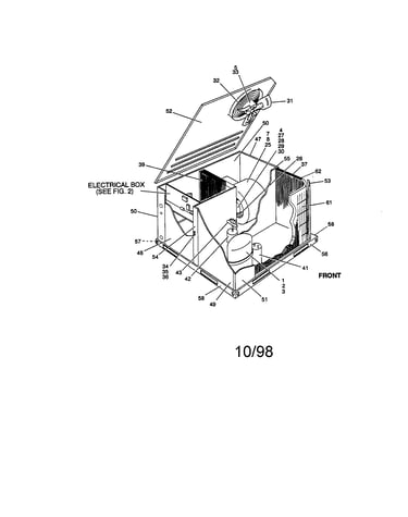 Single package heat pump