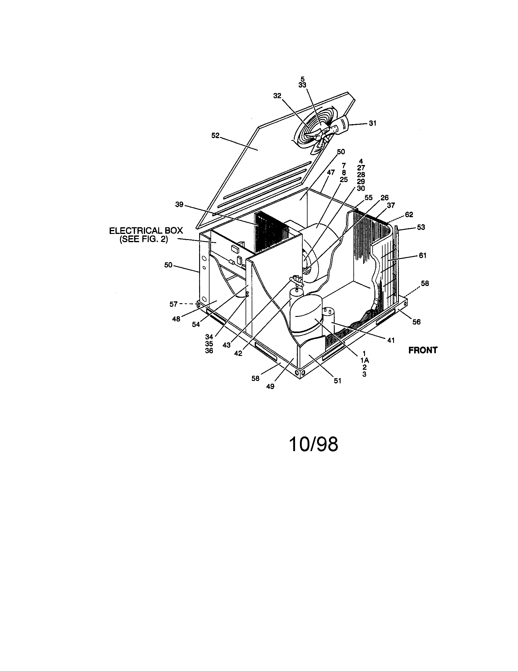 Single package heat pump