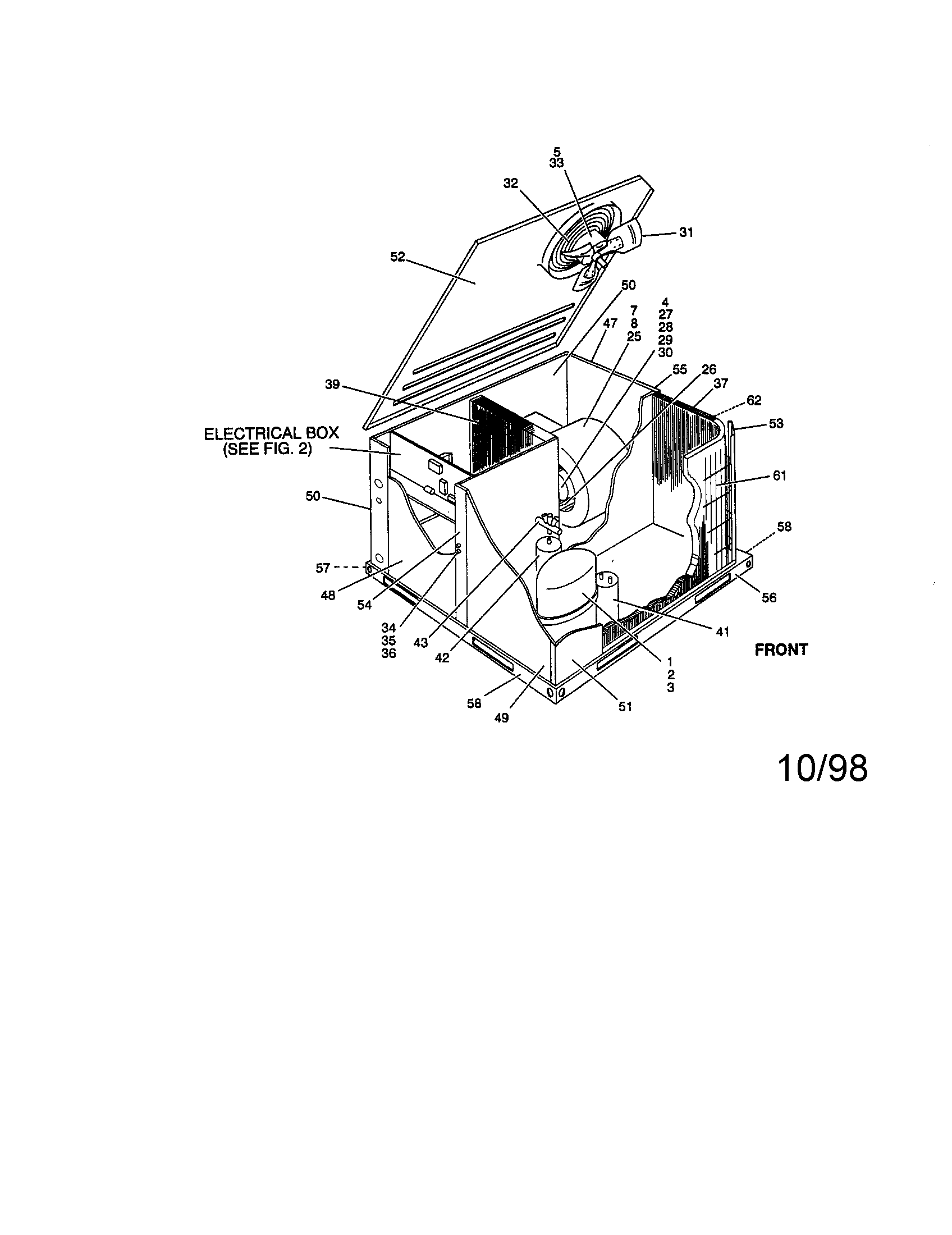 Single package heat pump