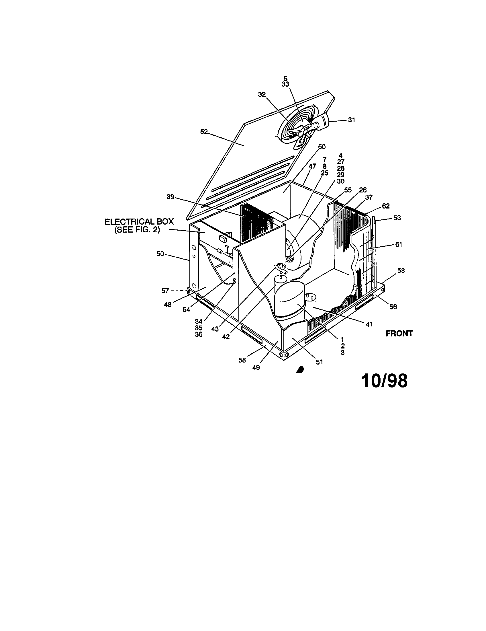Single package heat pump