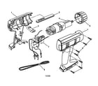 Craftsman 315110780 3/8" cordless drill-driver diagram