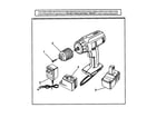 Craftsman 315110780 3/8" cordless drill-driver diagram