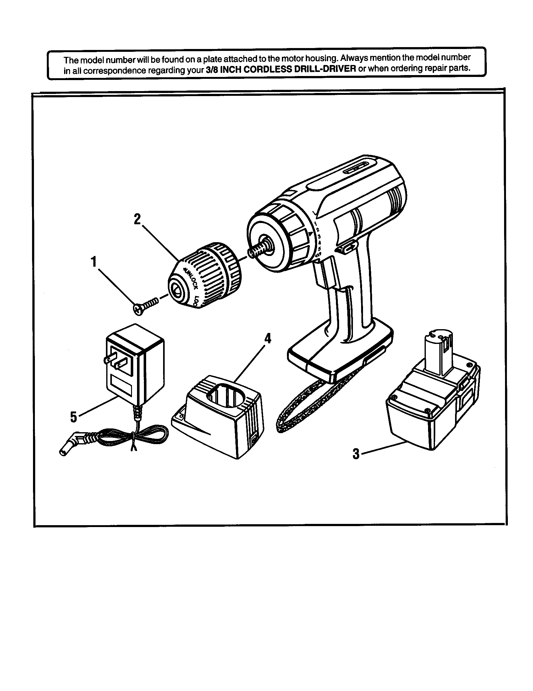 3/8" cordless drill-driver
