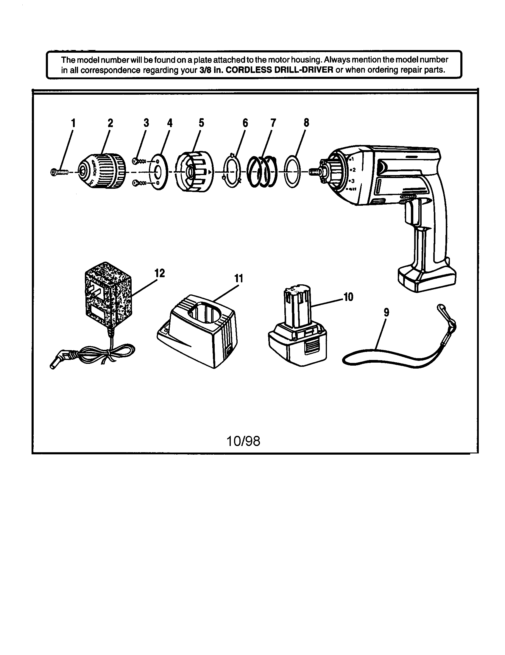 3/8" CORDLESS DRILL-DRIVER