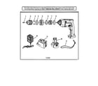 Craftsman 315111960 3/8" cordless drill-driver diagram