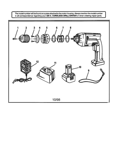 3/8" cordless drill-driver