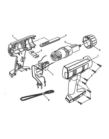 3/8" cordless drill