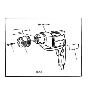 3/8" professional electric drill
