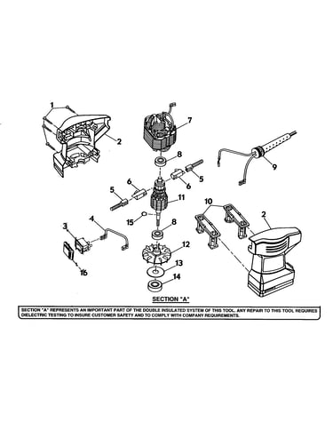 Field and armature assembly