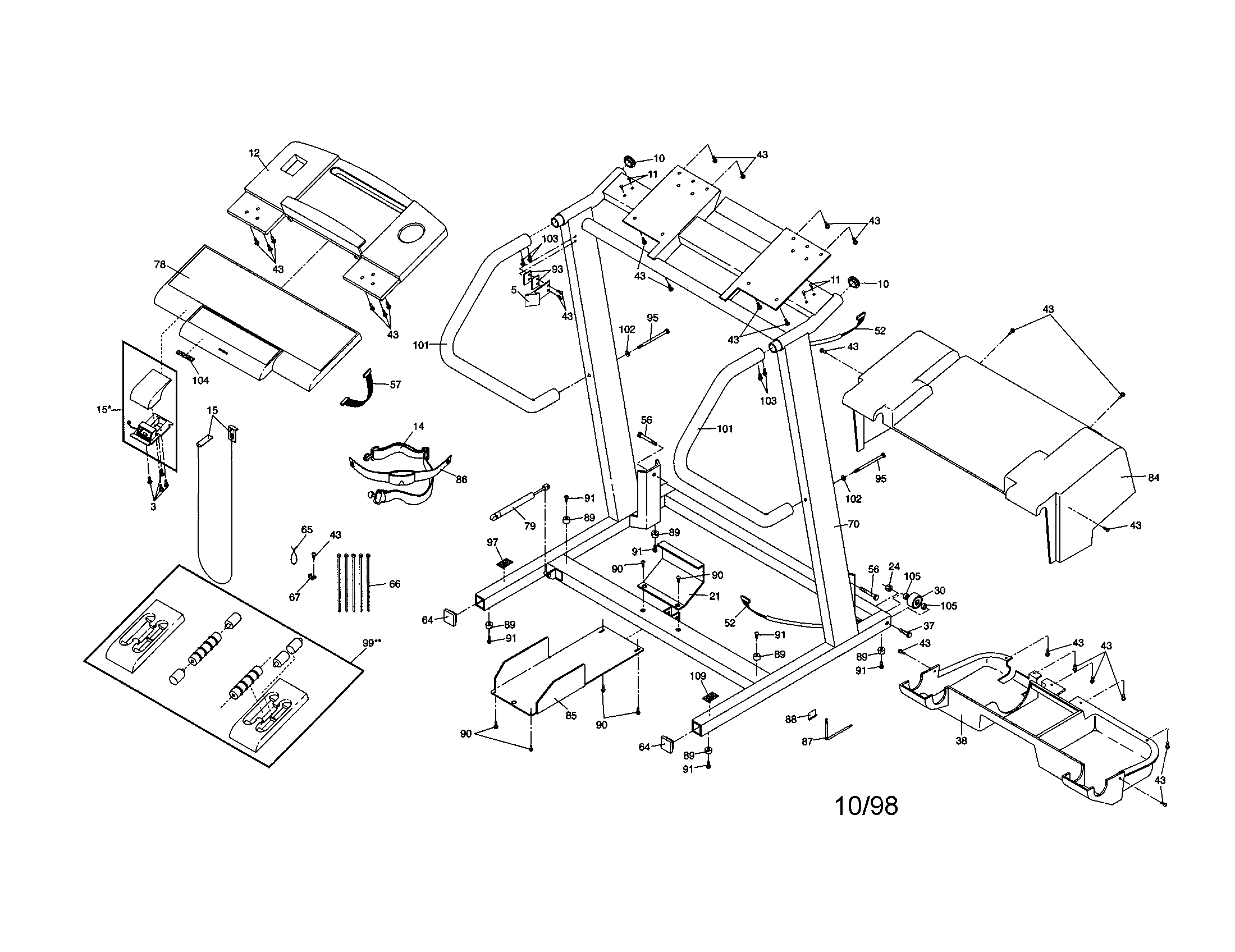 Console assembly