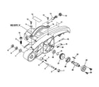 Craftsman 315235360 gear shaft and brush assembly diagram