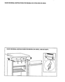 Door reversal instructions
