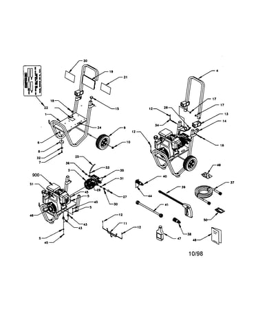 Psi high pressure washer