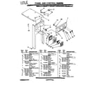 KitchenAid KUCC151EBS0 panel and control diagram
