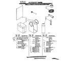 KitchenAid KUCC151EWH0 accessory diagram