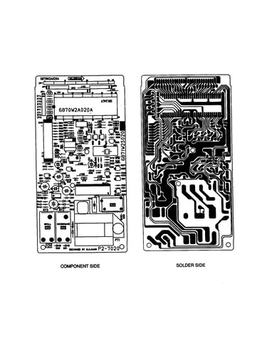 Power and control circuit board