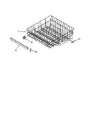 Upper rack and track