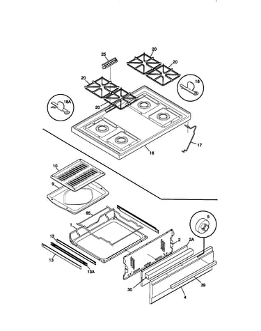 Top/drawer