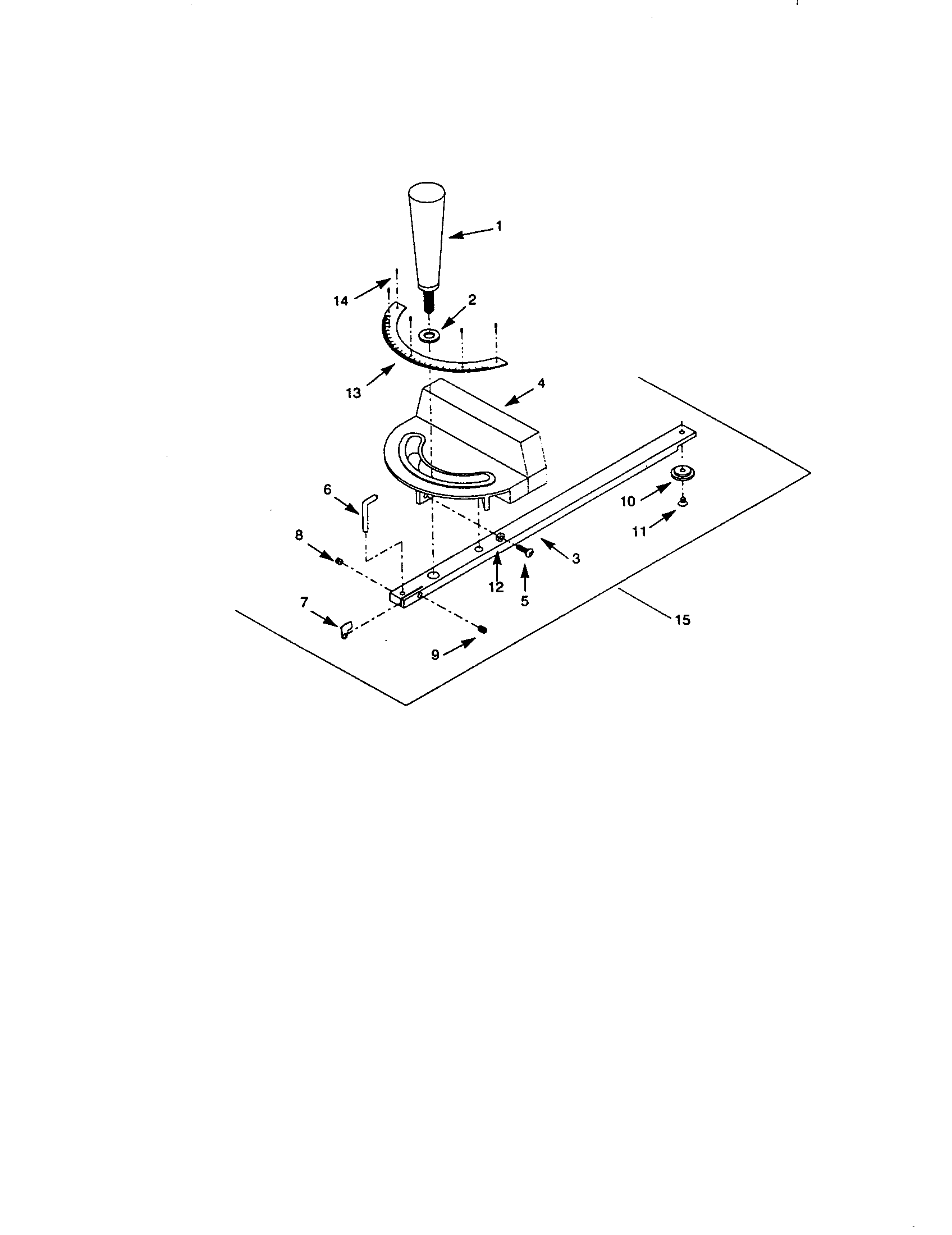 Miter gauge