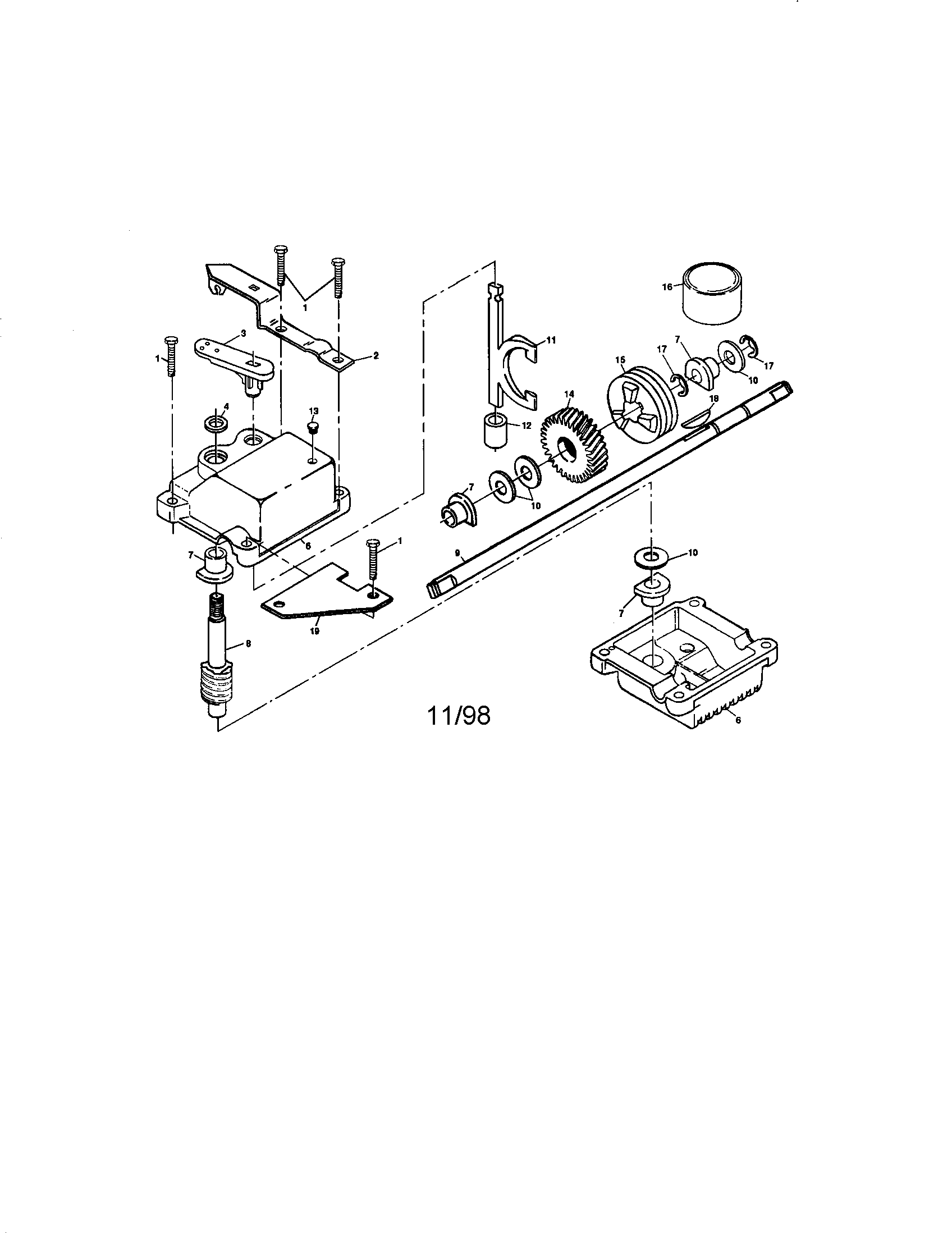 GEAR CASE ASSEMBLY