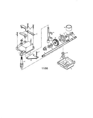 Gear case assembly