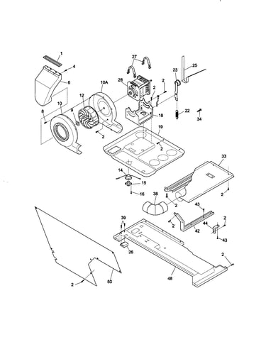 Blower and base