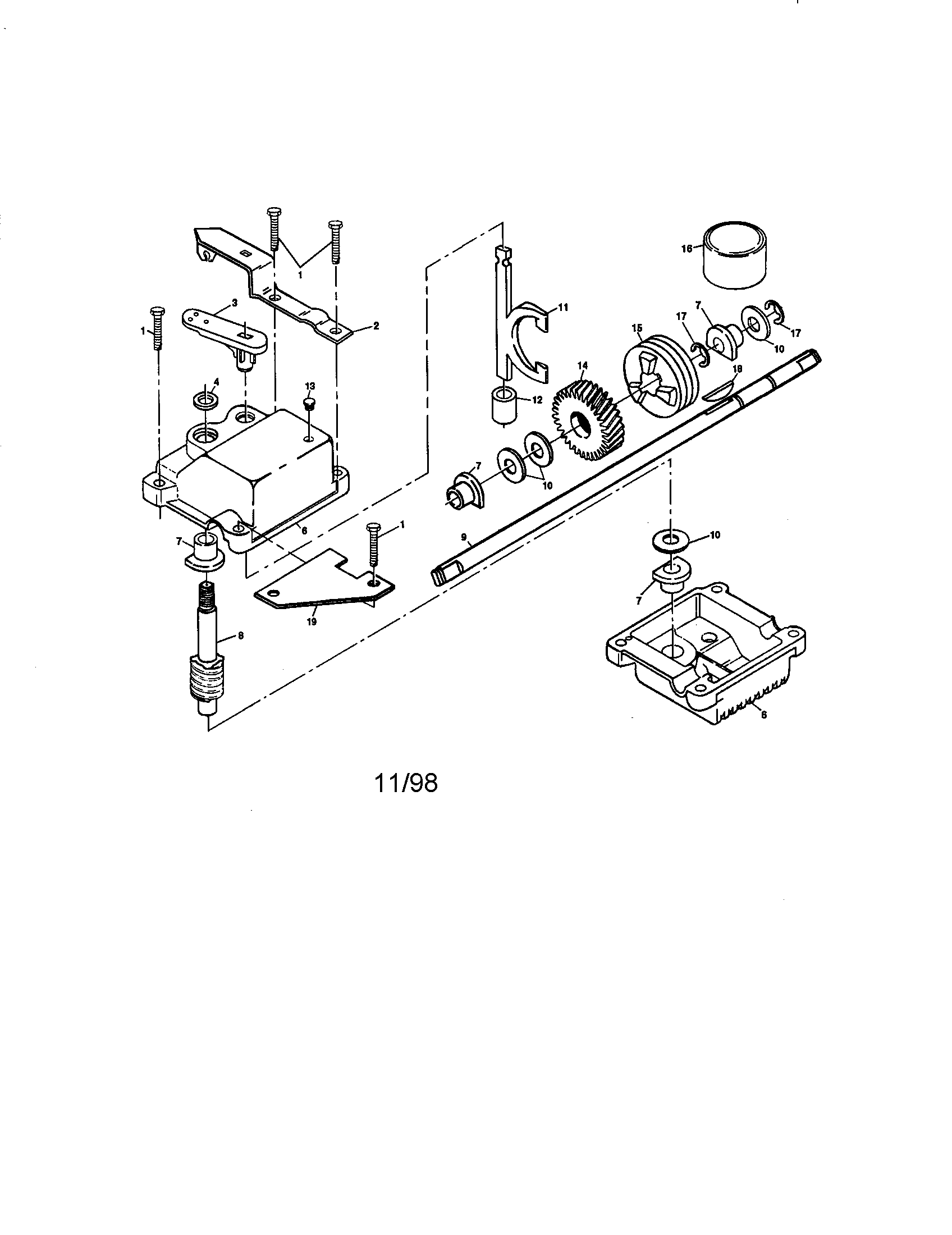 GEAR CASE ASSEMBLY